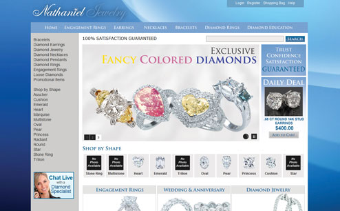 Nathaniel Jewelry Custom Design and Development